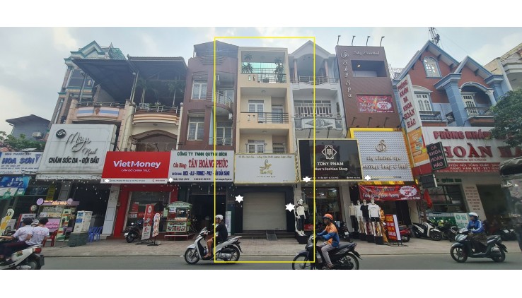 Cho thuê nhà Mặt Tiền Gò Dầu 80m2, 3 Lầu - 29Triệu - KHU CỰC SẦM UẤT